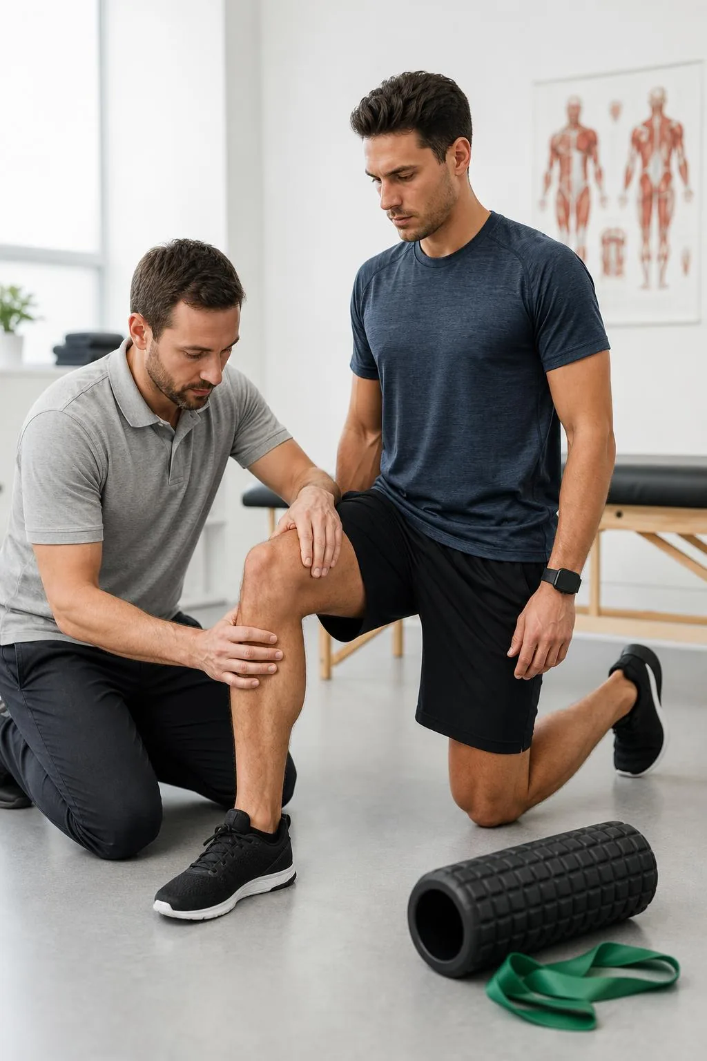 Como Evitar Lesões Durante o Treino — versão vertical para Pinterest